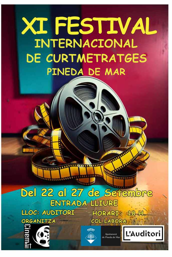 festival curts 2025 festival de cortos 2025 Pineda de Mar (Barcelona)