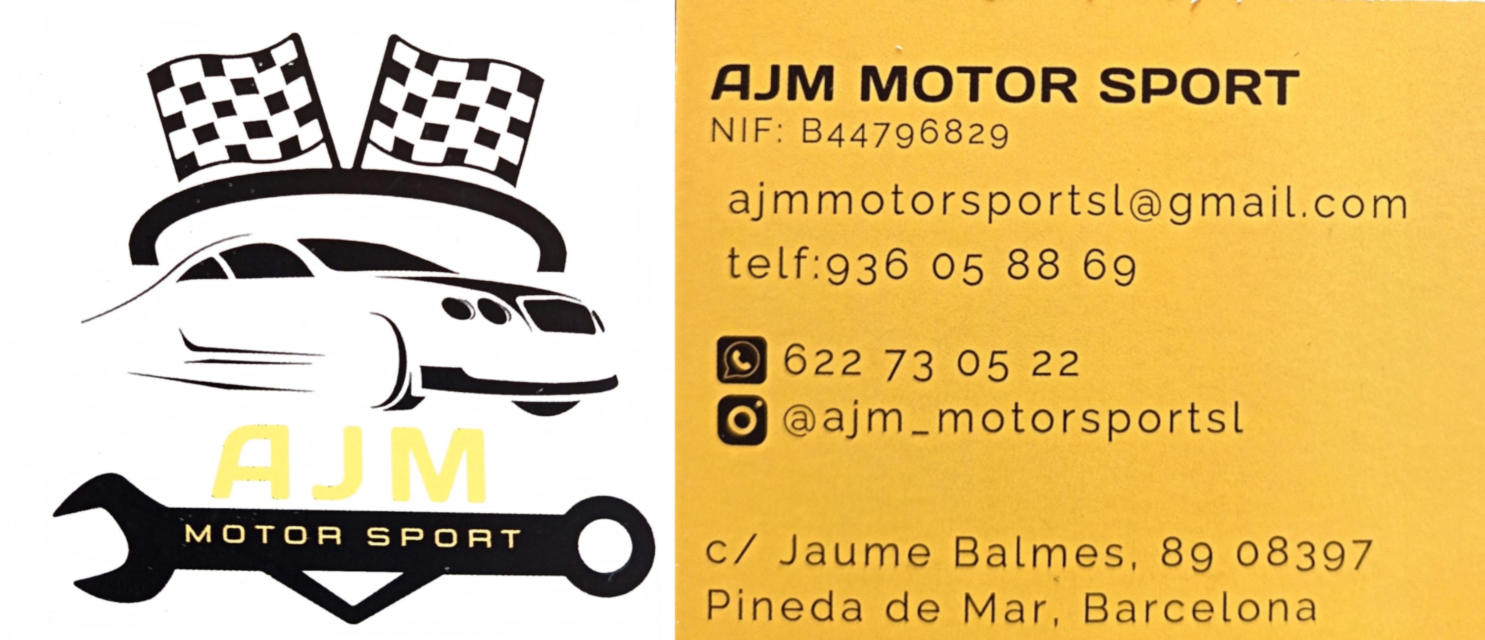 AJM MOTOR SPORT C/ Jaume Balmes, 89 Pineda de Mar
10% dto. en materials de revisió o reparación presentant el
Carnet de soci i el DNI.